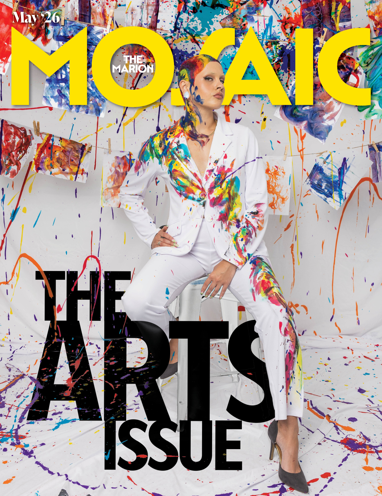 May 2026 Marion Mosaic cover - the arts issue